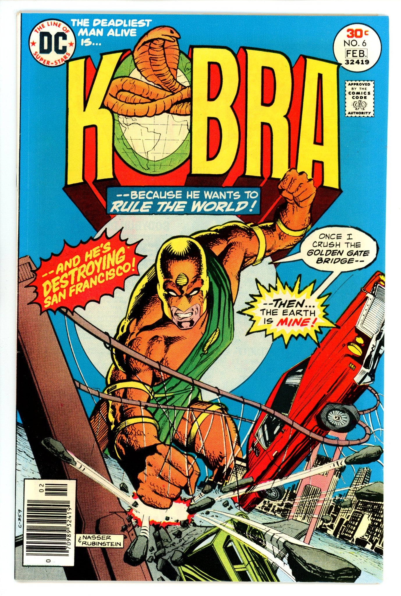 Kobra 6 VF (8.0) (1977) 