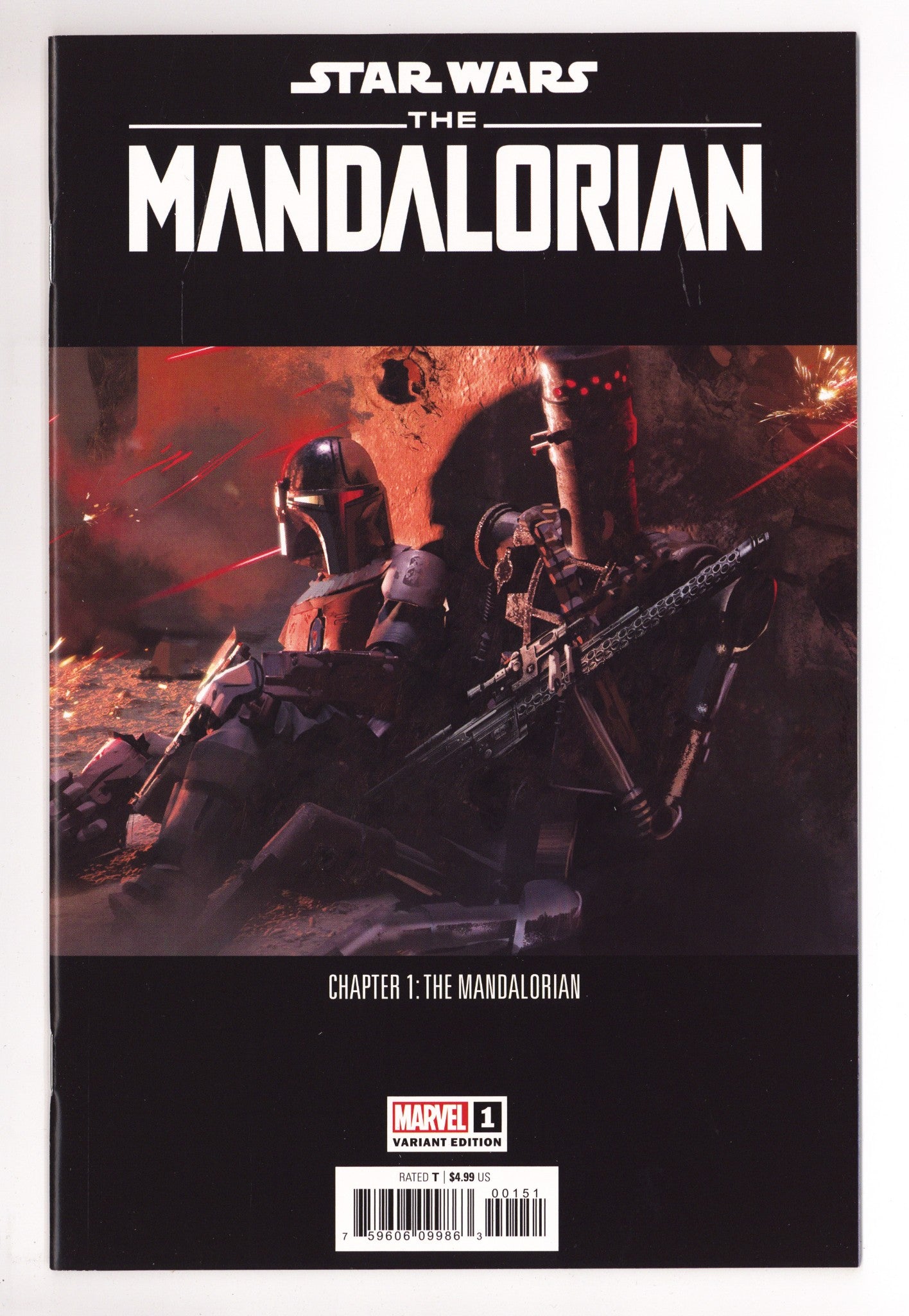 Star Wars: The Mandalorian Vol 1 1 High Grade (2022) Photo Incentive Variant 