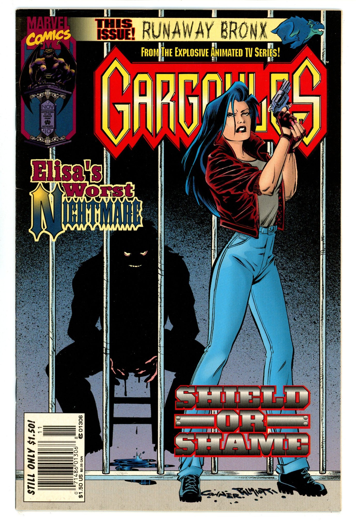 Gargoyles 10 FN+ (6.5) (1995) Newsstand 