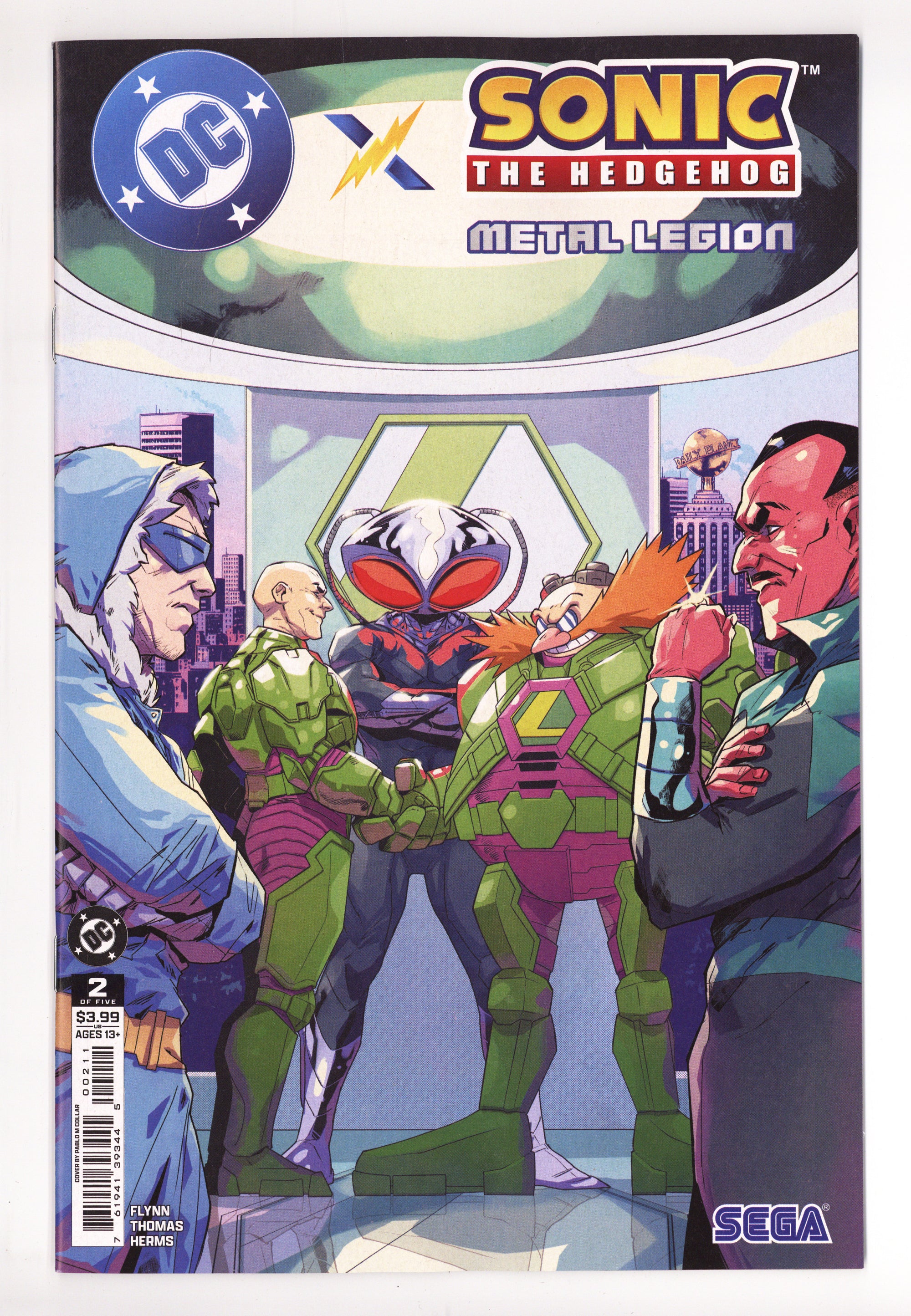 DC X Sonic The Hedgehog The Metal Legion 2 (2026)