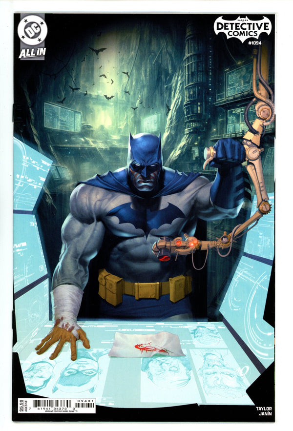 Detective Comics Vol 3 1094 Olivetti Variant (2025)