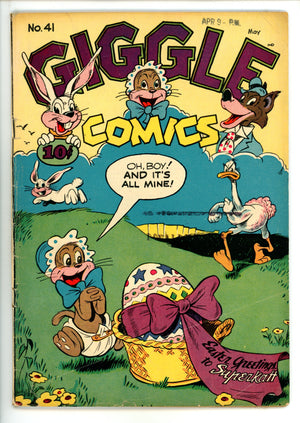 Giggle Comics 41 VG (4.0) (1947) 