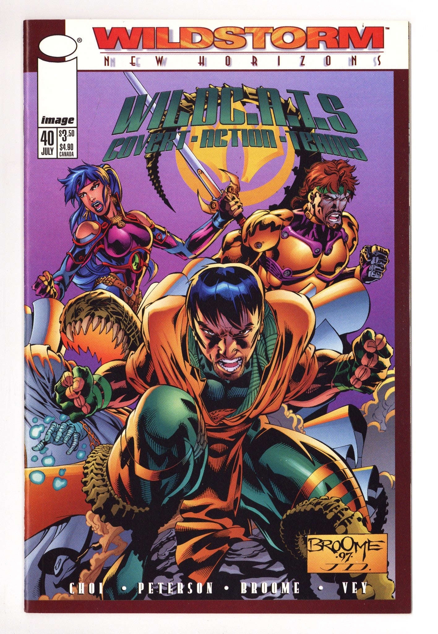 WildC.A.T.s Vol 1 40 High Grade (1997) 