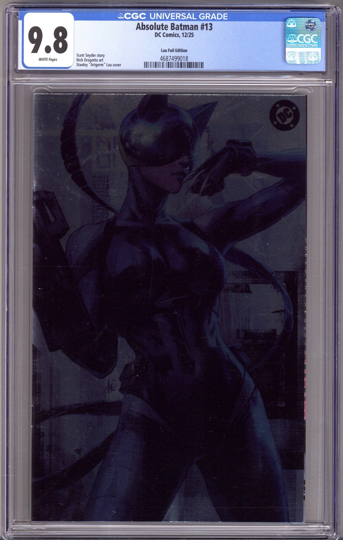 Absolute Batman 13 CGC 9.8 (NM/M) (2025) Artgerm Foil Variant 
