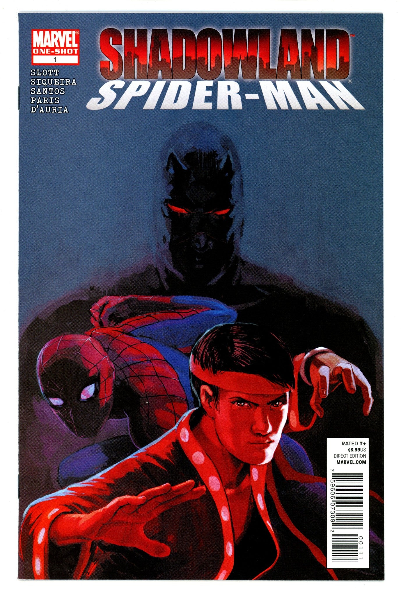 Shadowland: Spider-Man 1 High Grade (2010) 