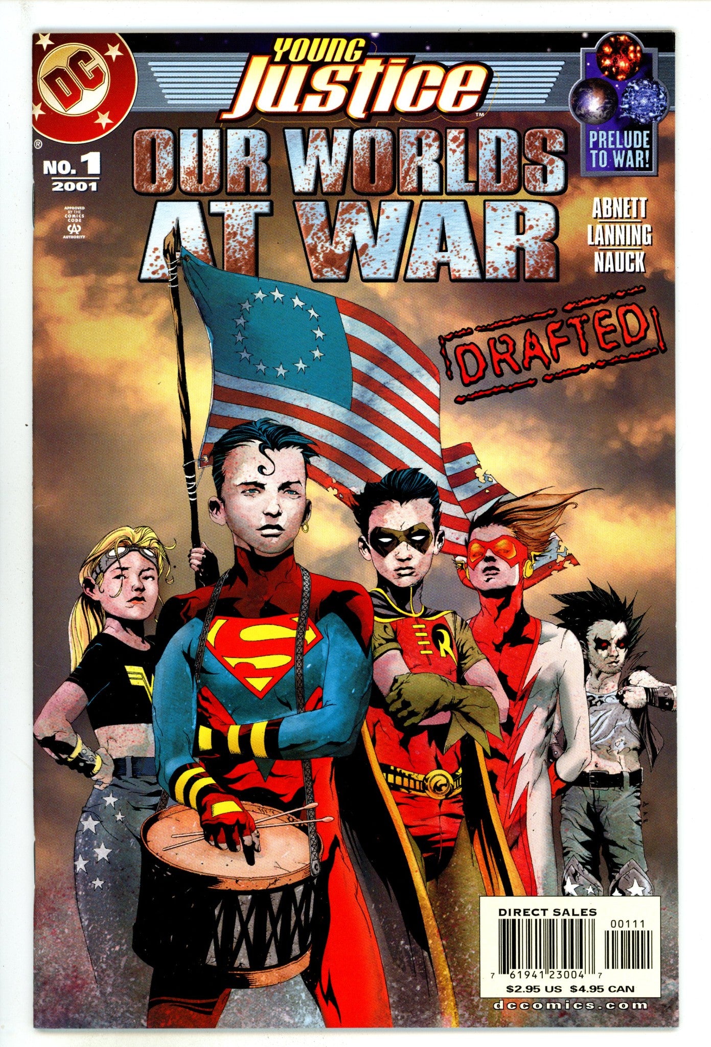 Young Justice: Our Worlds At War 1 High Grade (2001) 
