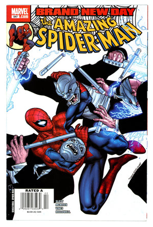 The Amazing Spider-Man Vol 2 547 VF+ (8.5) (2008) Newsstand