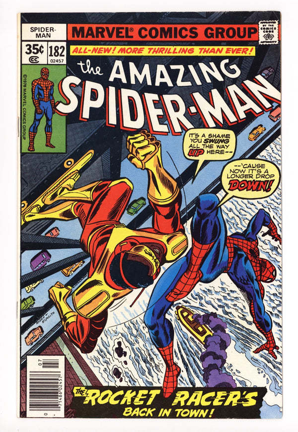 The Amazing Spider-Man Vol 1 182 FN+ (6.5) (1978)