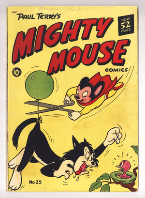 Paul Terry's Mighty Mouse Comics 25 [36-pages] VG+ (4.5) (1951)