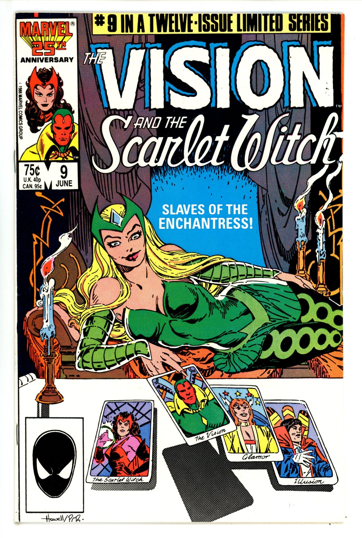 The Vision and the Scarlet Witch Vol 2 9 VF (8.0) (1986) 
