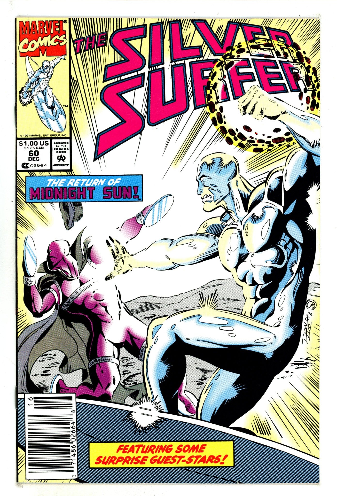 Silver Surfer Vol 3 60 High Grade (1991) Newsstand 