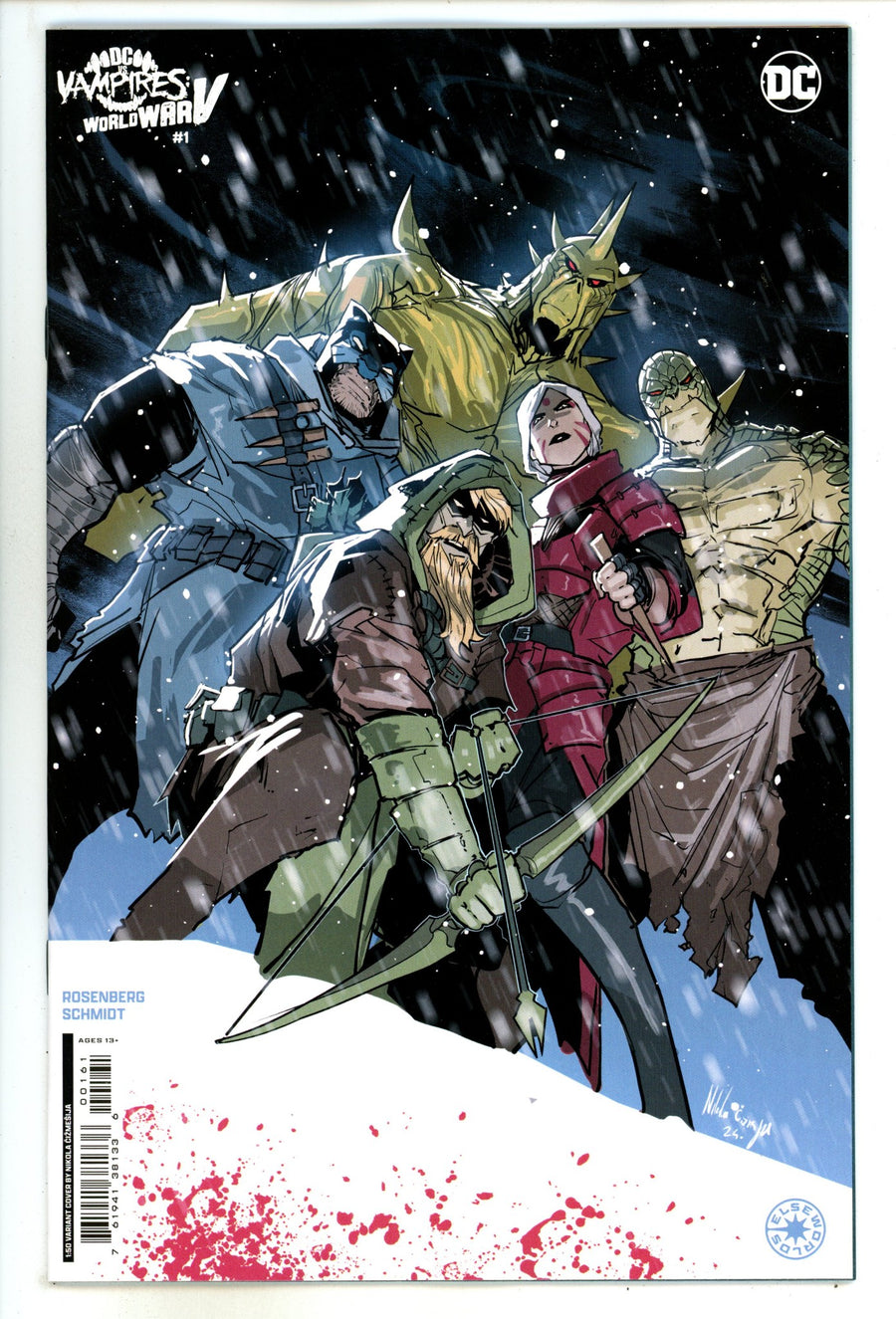 Dc Vs Vampires World War V 1 Čižmešija Incentive Variant NM+ (2024)