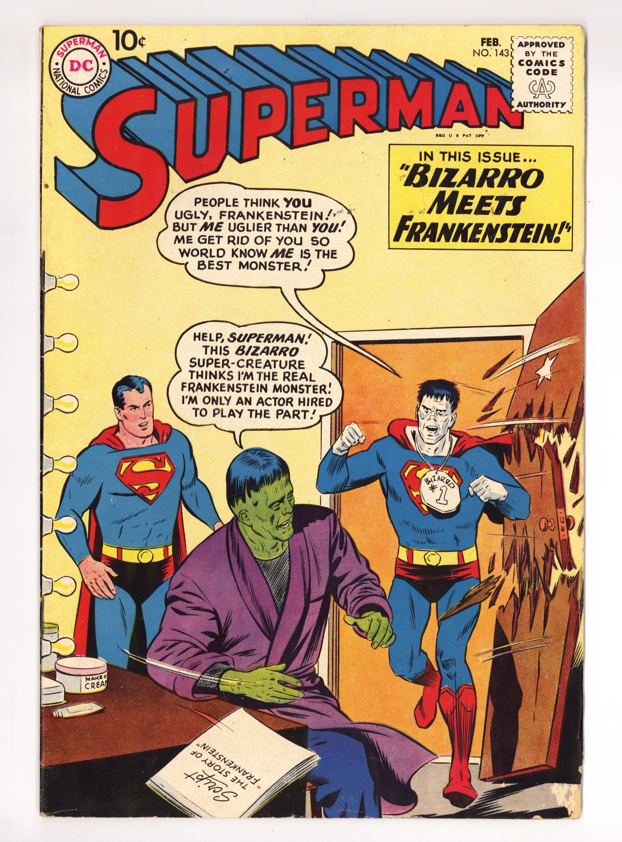 Superman Vol 1 143 FN- (5.5) (1961) 