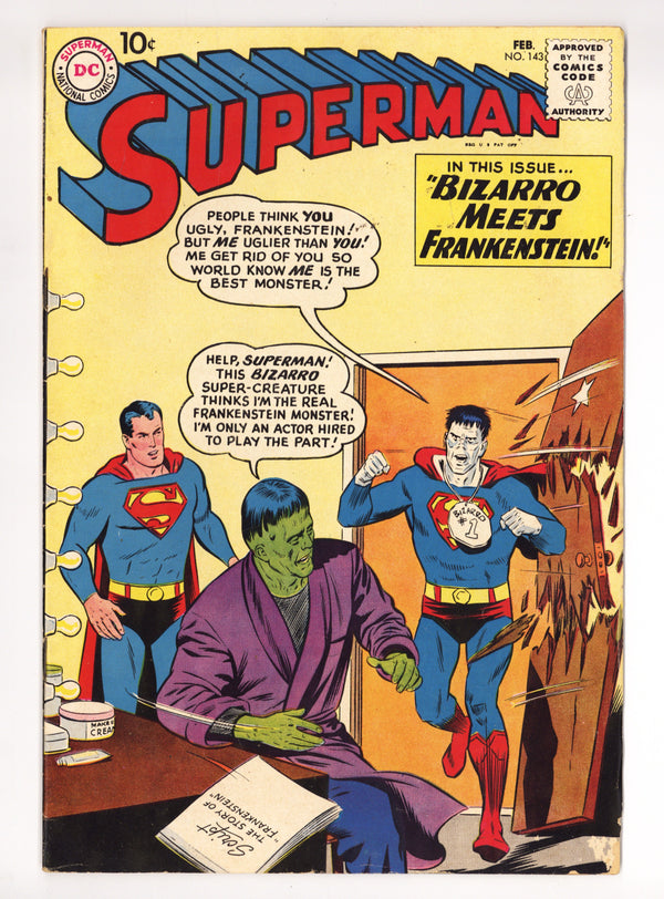 Superman Vol 1 143 FN- (5.5) (1961)