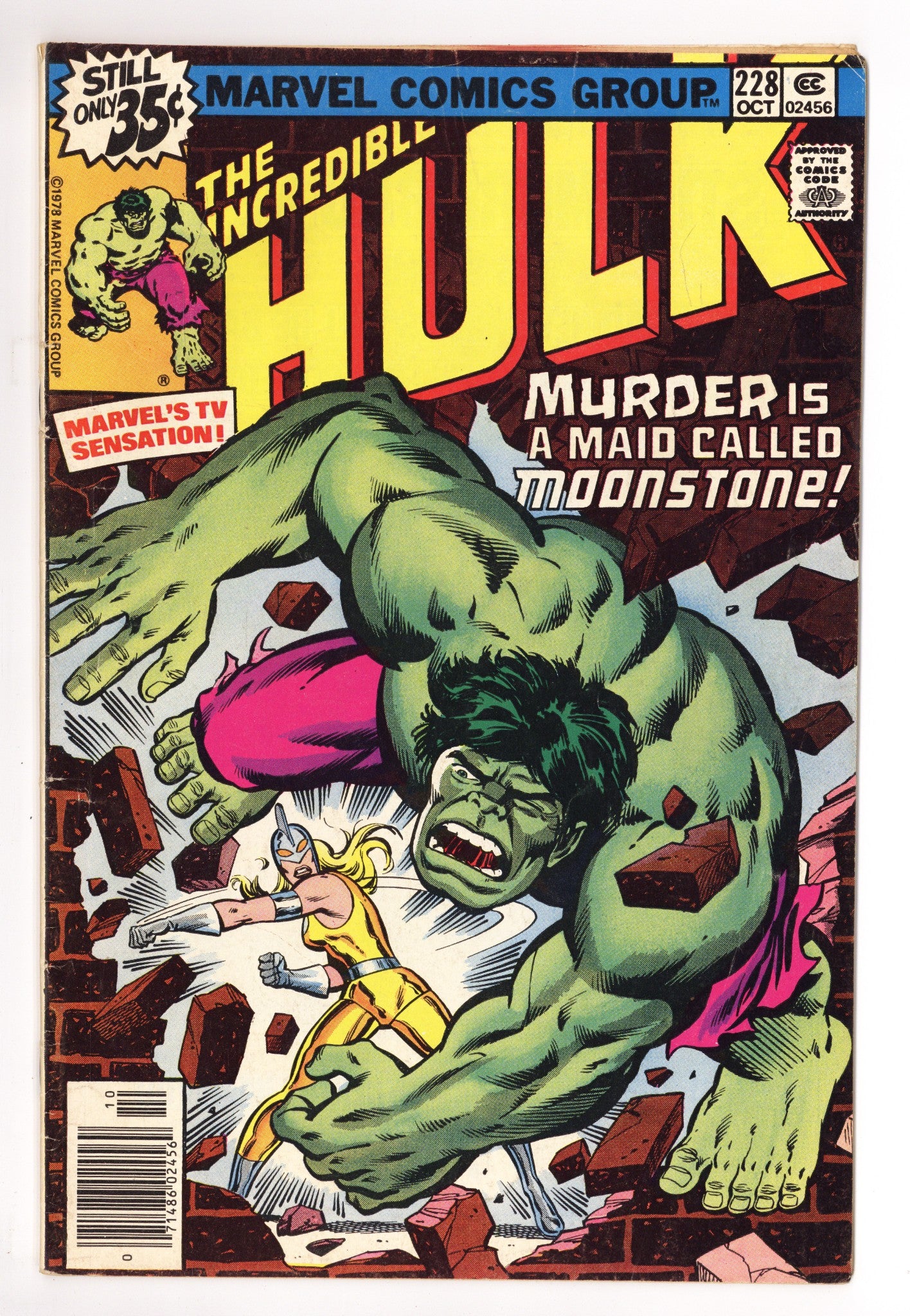 The Incredible Hulk Vol 1 228 GD/VG (3.0) (1978) 