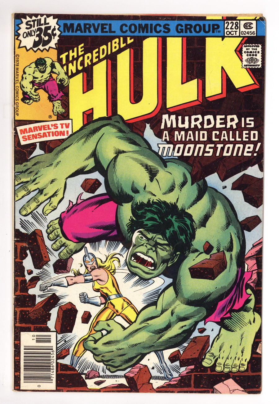 The Incredible Hulk Vol 1 228 GD/VG (3.0) (1978) 