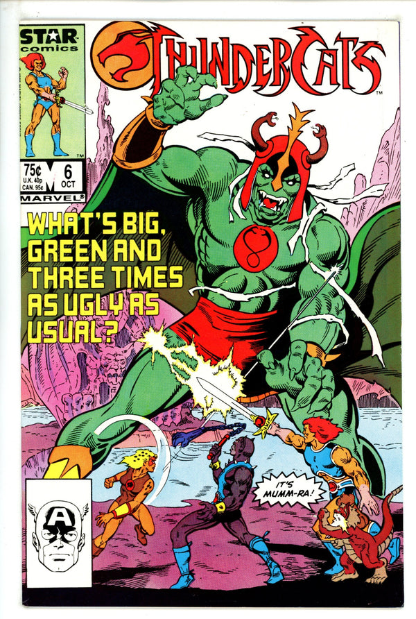 Thundercats 6 VF- (7.5) (1986)