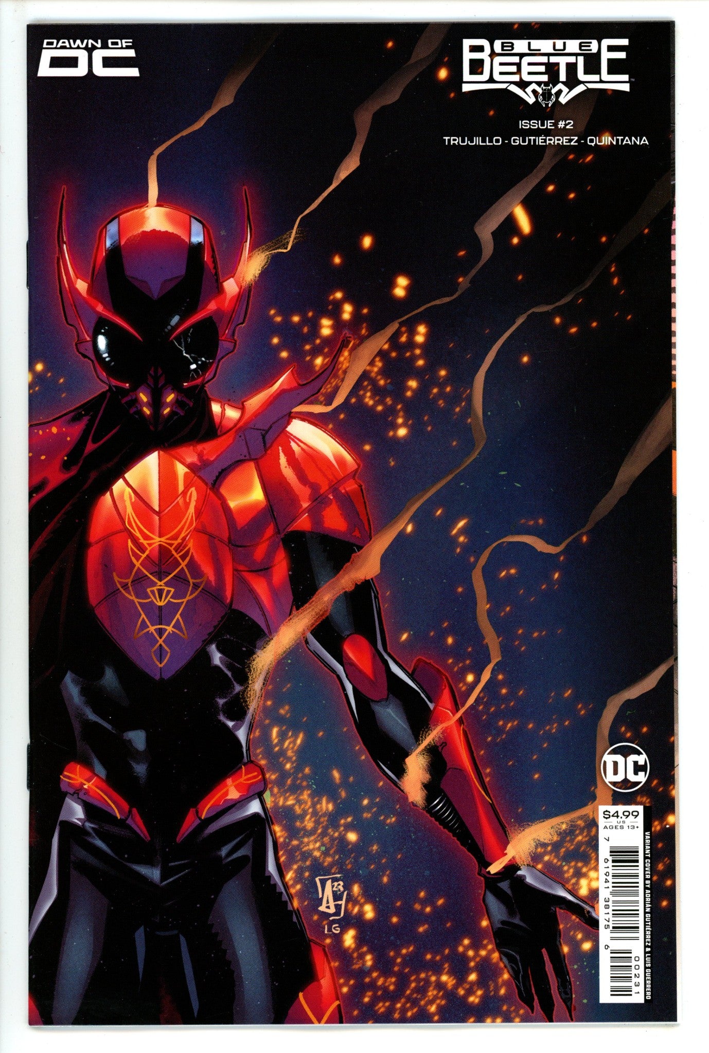 Blue Beetle Vol 11 2 Gutierrez Variant (2023)