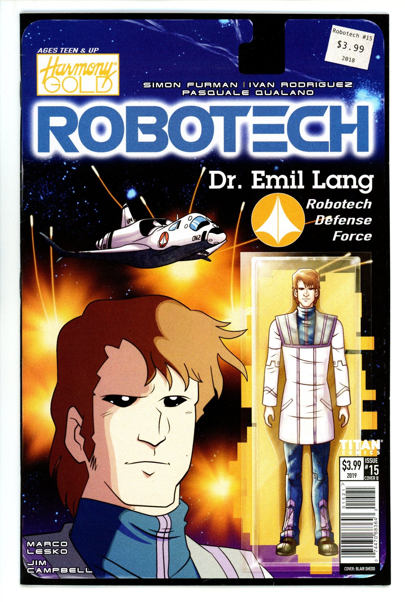 Robotech 15 High Grade (2018) Shedd Action Figure Variant 