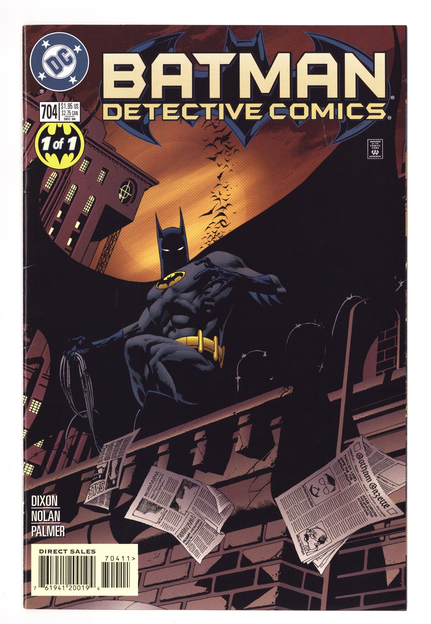 Detective Comics Vol 1 704 Mid Grade (1996) 