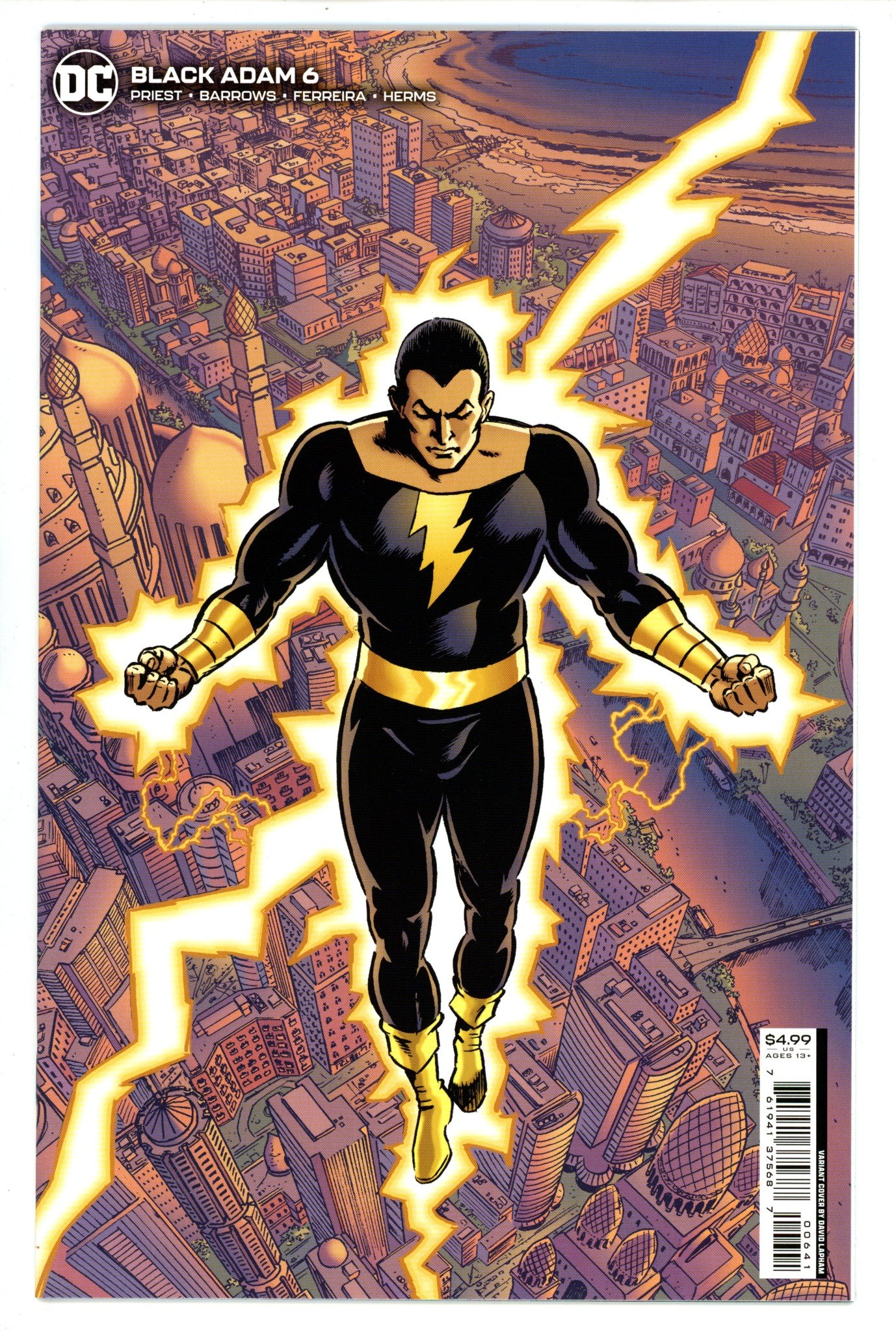 Black Adam Vol 1 6High Grade(2023) LaphamVariant