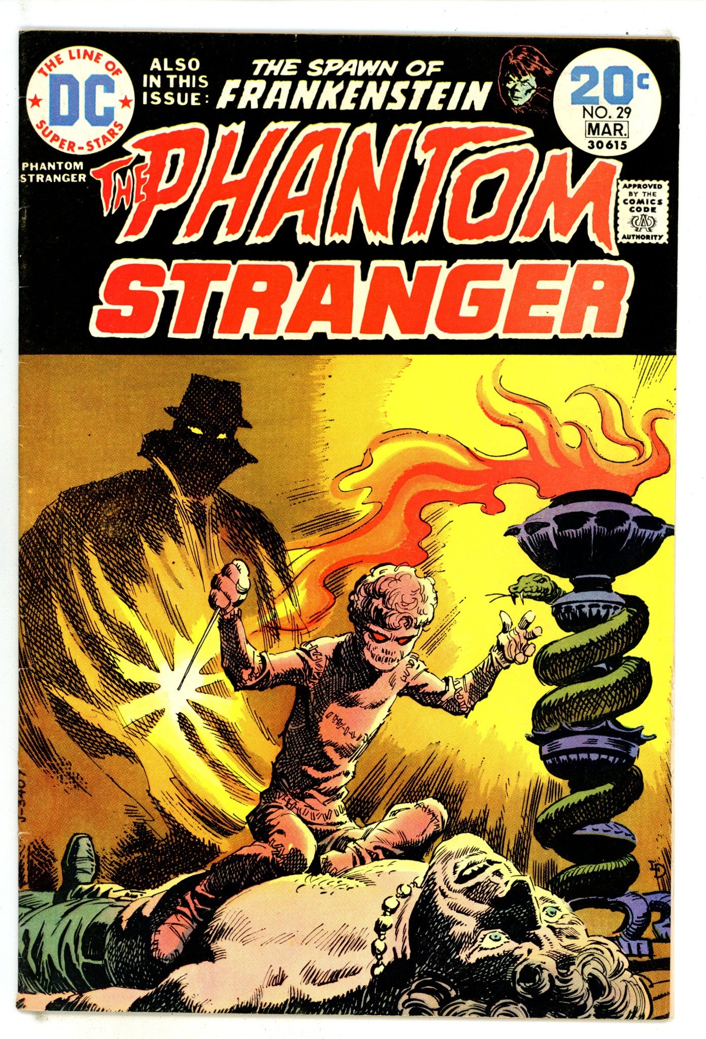The Phantom Stranger Vol 2 29 Mid Grade (1974) 