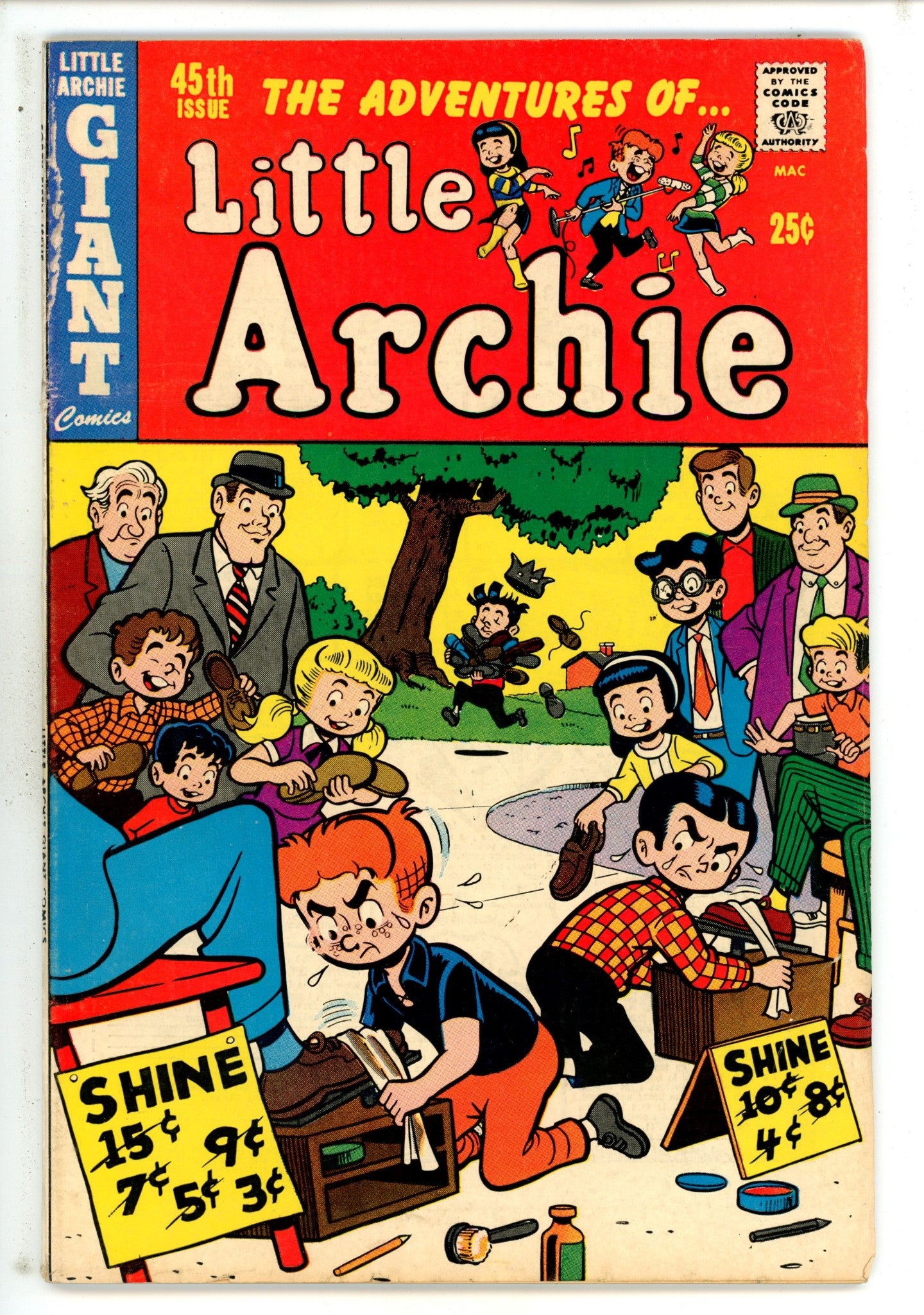 The Adventures of Little Archie 45 VG (1967)