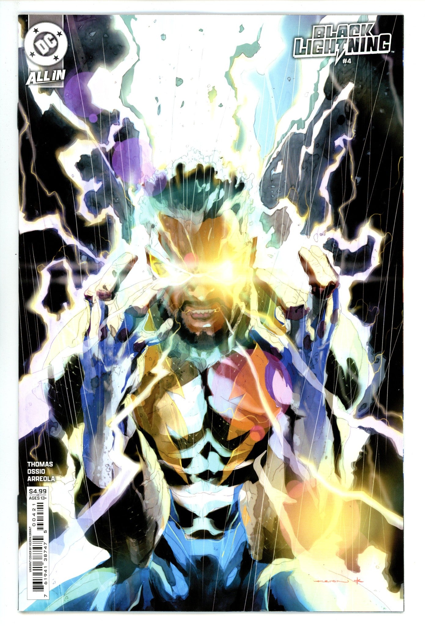 Black Lightning Vol 3 4 Grant Variant (2025)