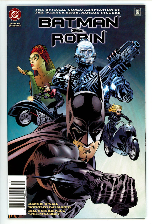 Batman and Robin: The Official Comic Adaptation of the Warner Bros. Motion Picture [nn] VF+ (8.5) (1997) Newsstand