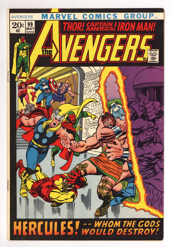 The Avengers Vol 1 99 FN (6.0) (1972)