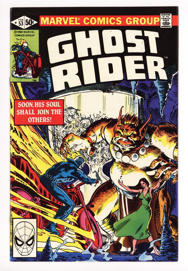 Ghost Rider Vol 1 53 VF (8.0) (1981)