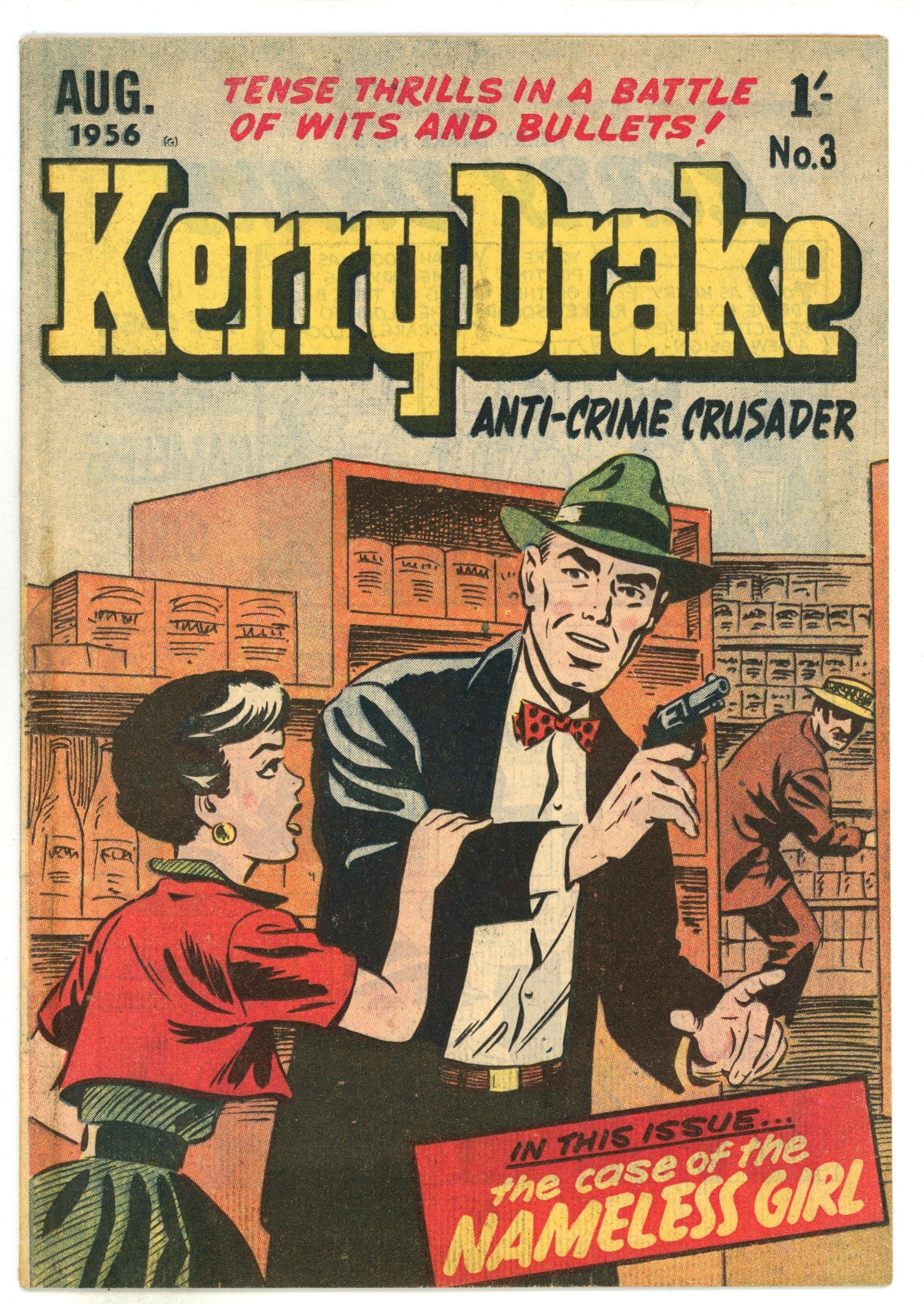 Kerry Drake Anti-Crime Crusader 3 FN- (5.5) (1956) 