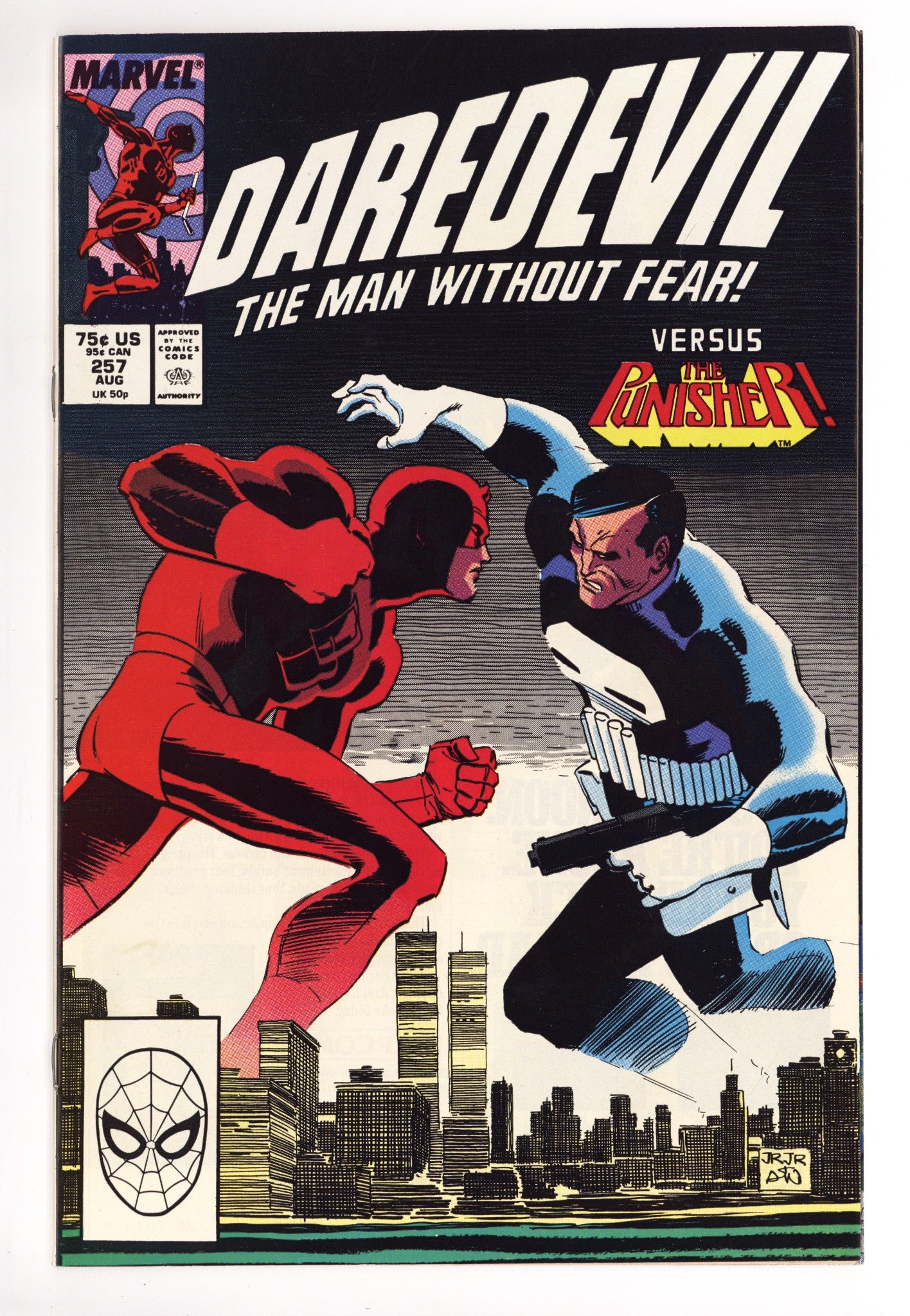 Daredevil Vol 1 257 Mid Grade (1988) 
