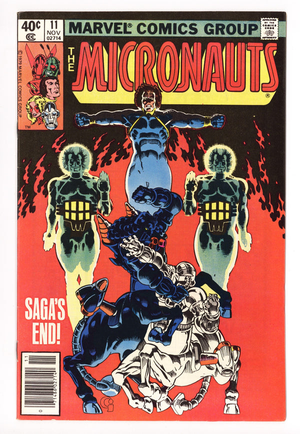Micronauts Vol 1 11  Mid Grade   (1979)     Newsstand