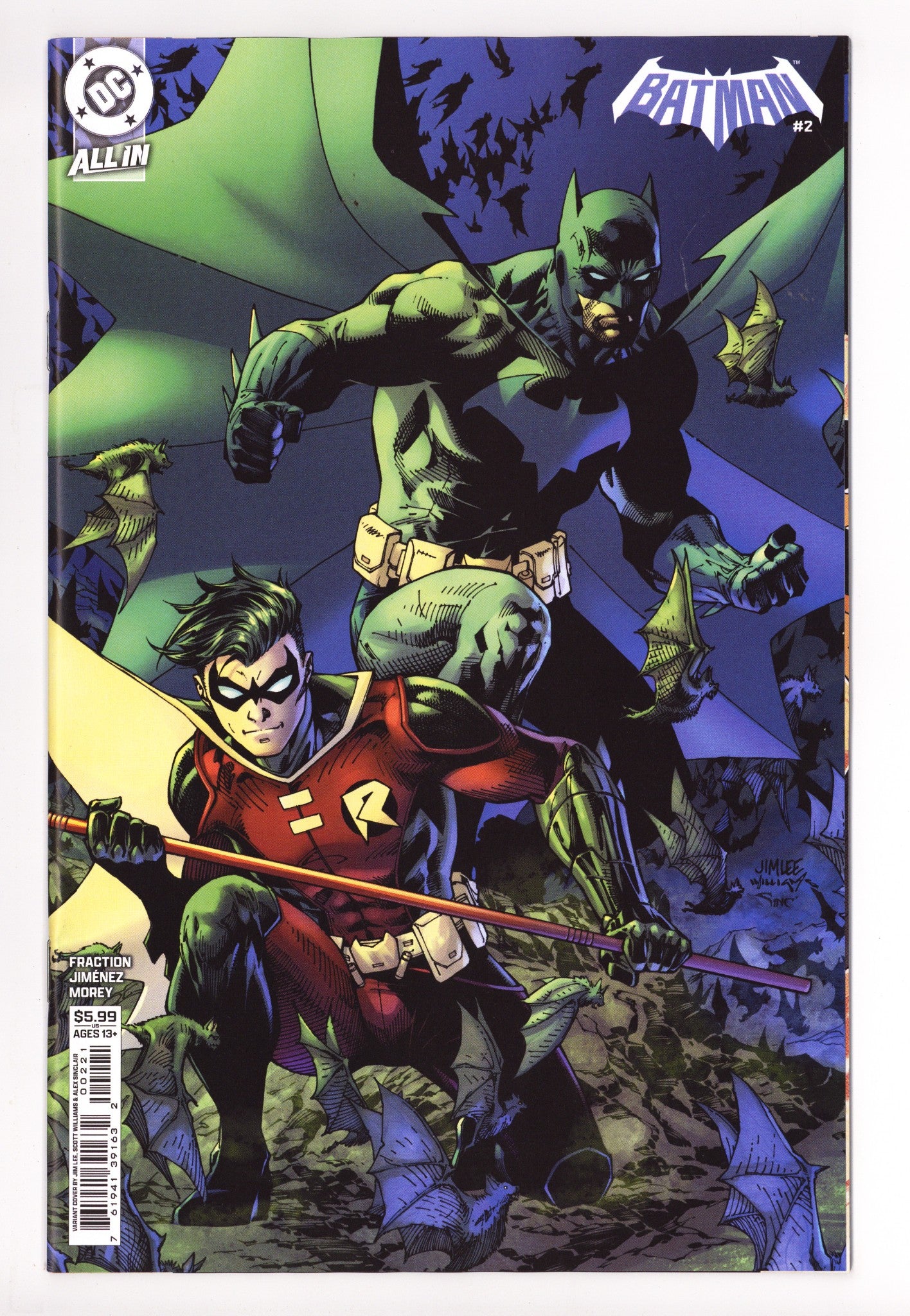 Batman Vol 4 2 Lee Variant (2025)