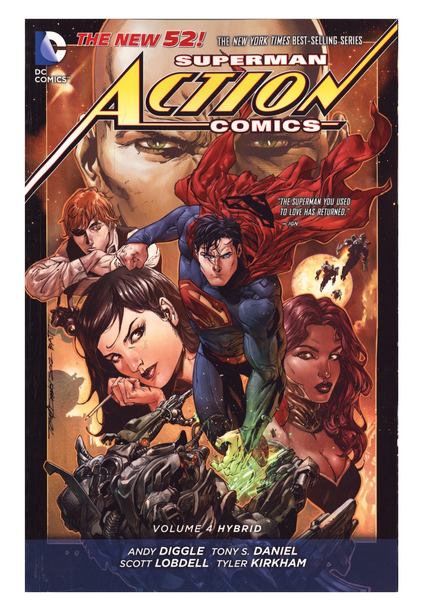 Superman - Action Comics TPB Vol 4 Mid Grade Hybrid (2015) 