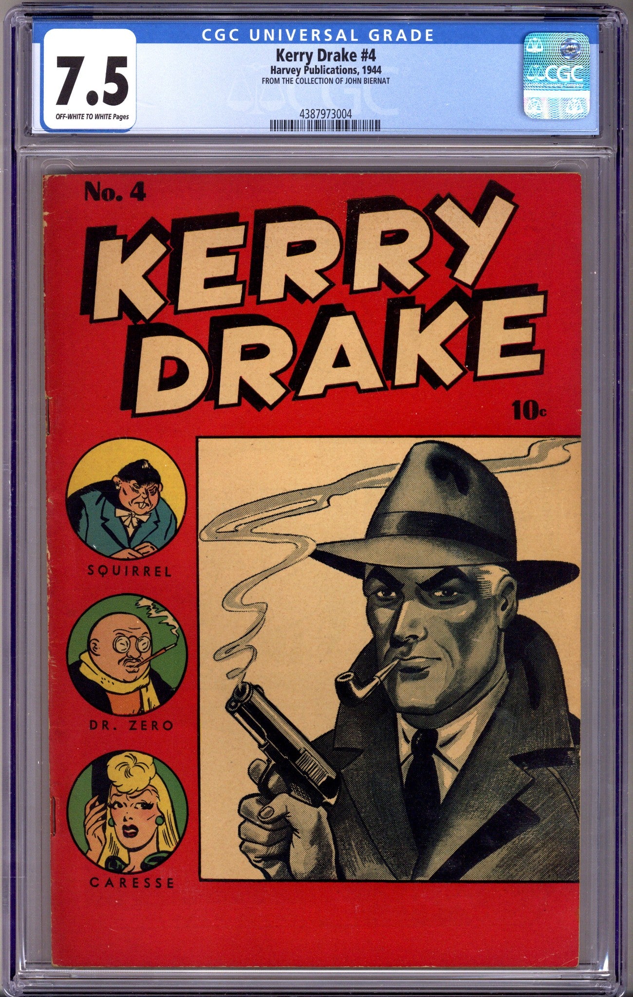 Kerry Drake 4 CGC 7.5 (VF-) (1946)