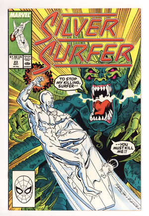 Silver Surfer Vol 3 23 Mid Grade (1989)