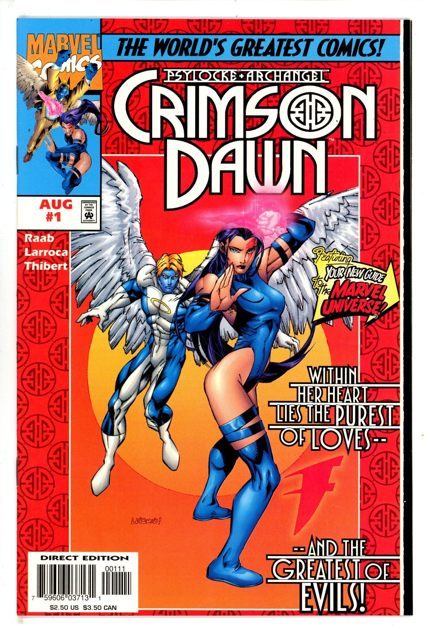 Psylocke & Archangel Crimson Dawn 1 (1997)