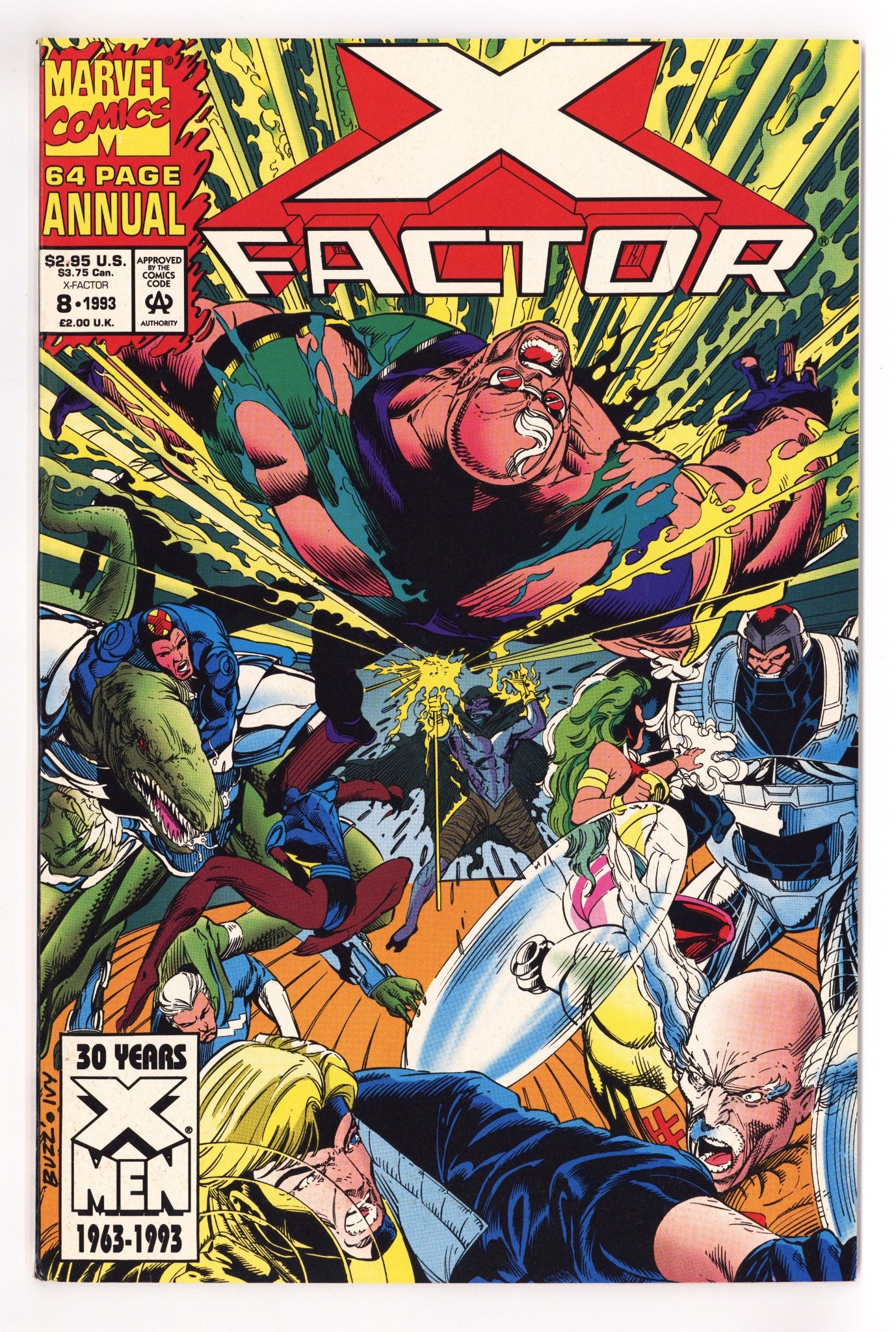 X-Factor Annual 8 High Grade (1993) 