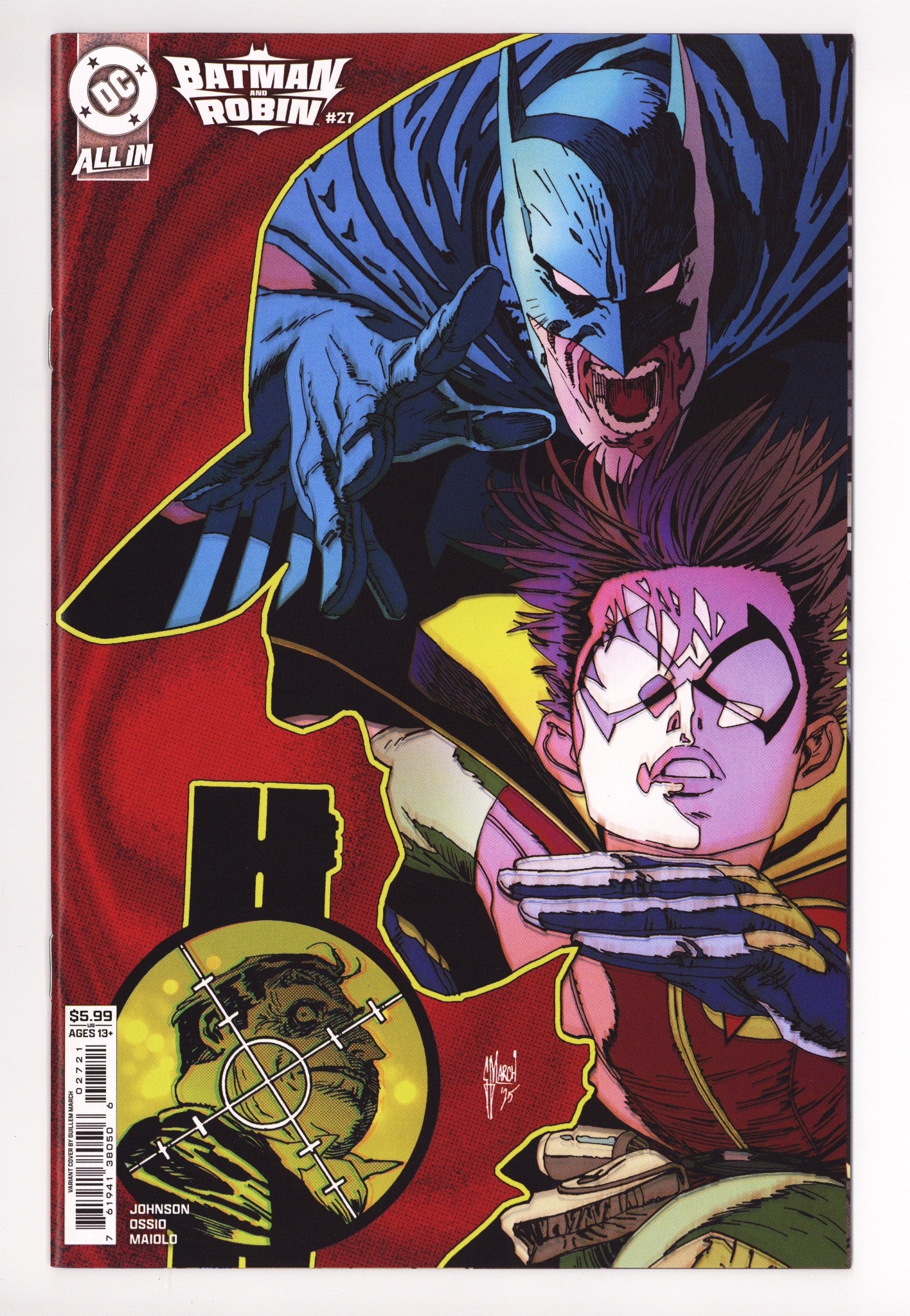 Batman And Robin Vol 3 27 March Variant (2025)