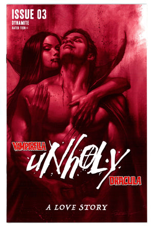 Vampirella Dracula Unholy 3 High Grade (2022) Parrillo Tint Incentive Variant