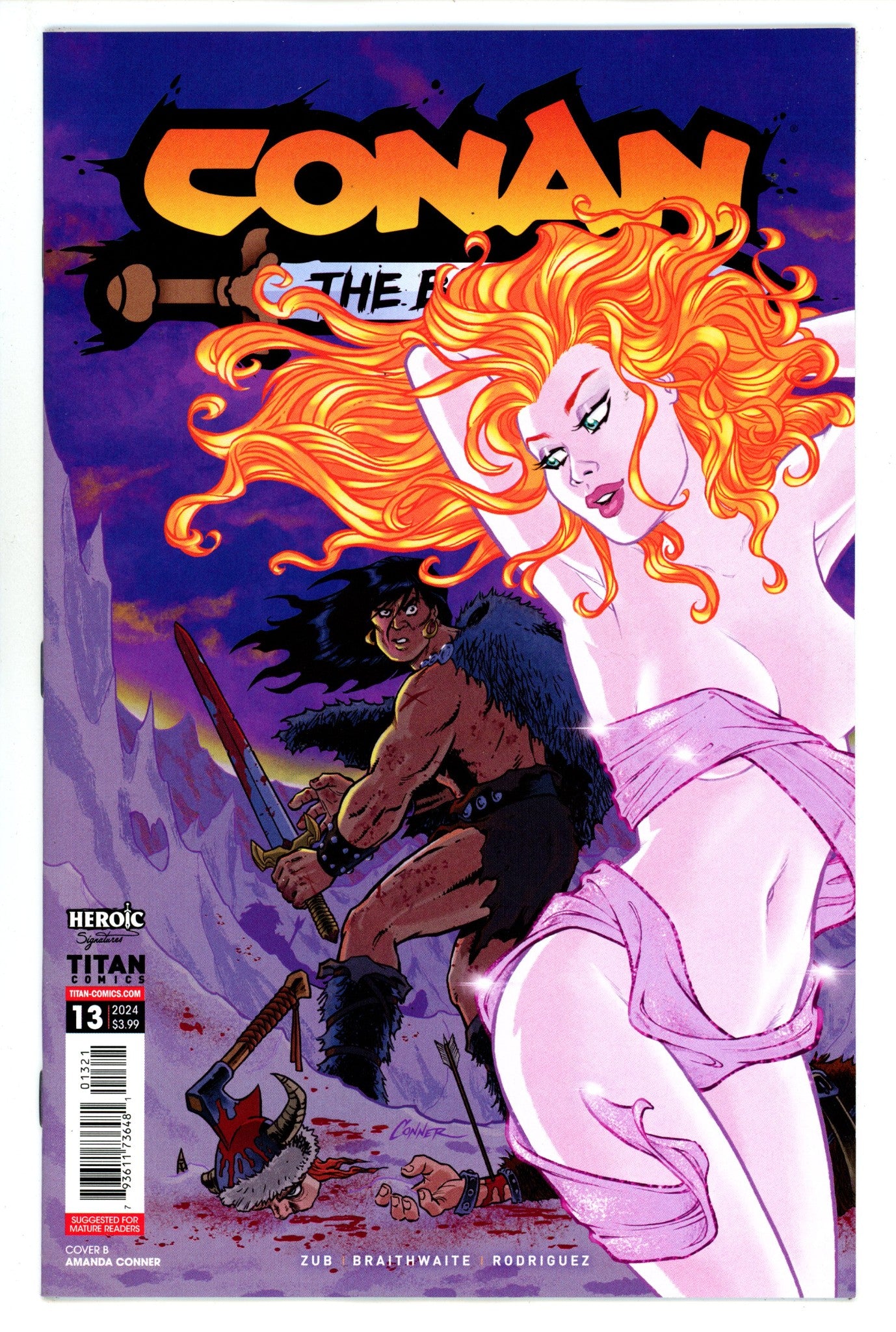 Conan Barbarian  13 Conner  Variant   (2024)