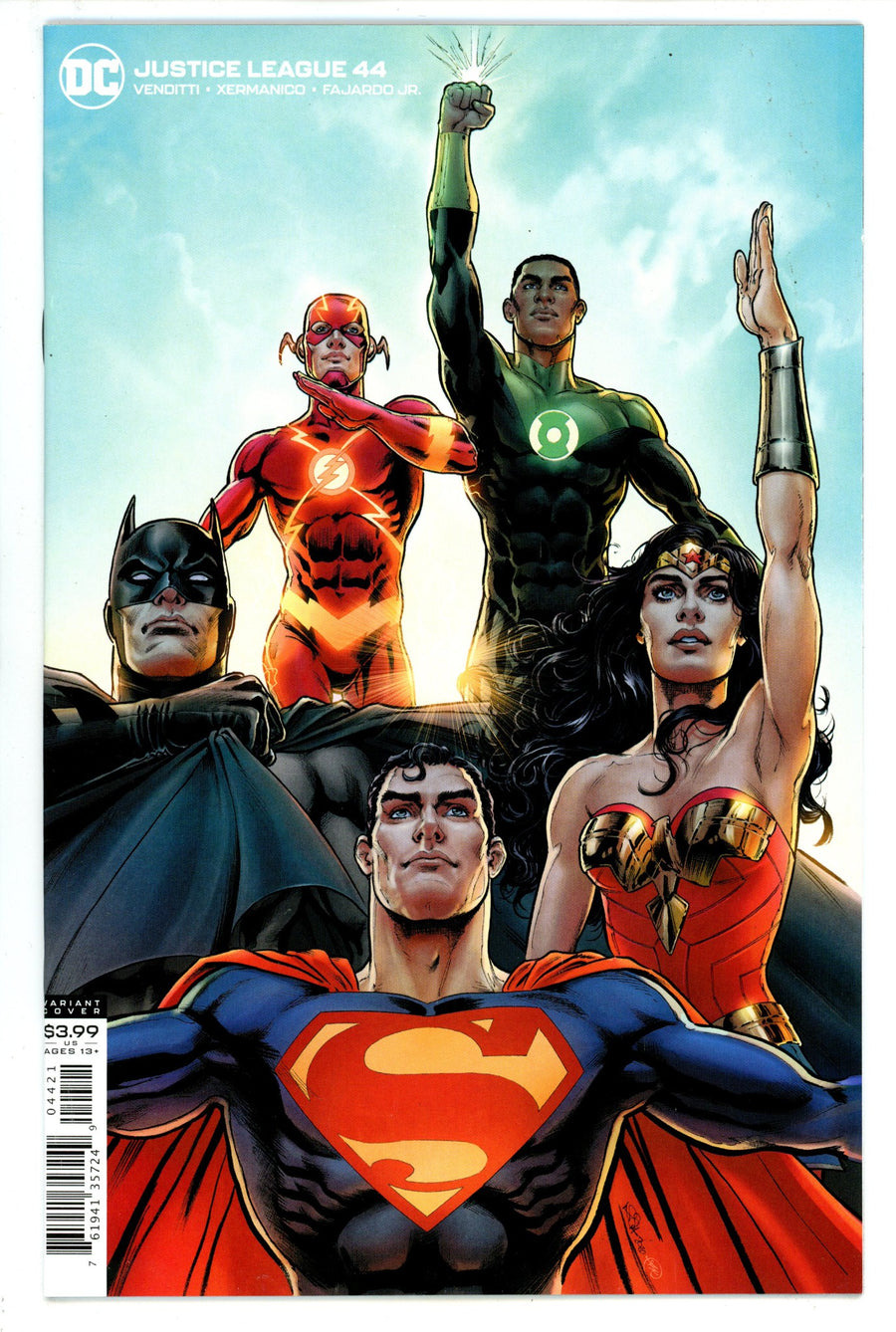 Justice League Vol 3 44 High Grade (2020) Scott Variant 