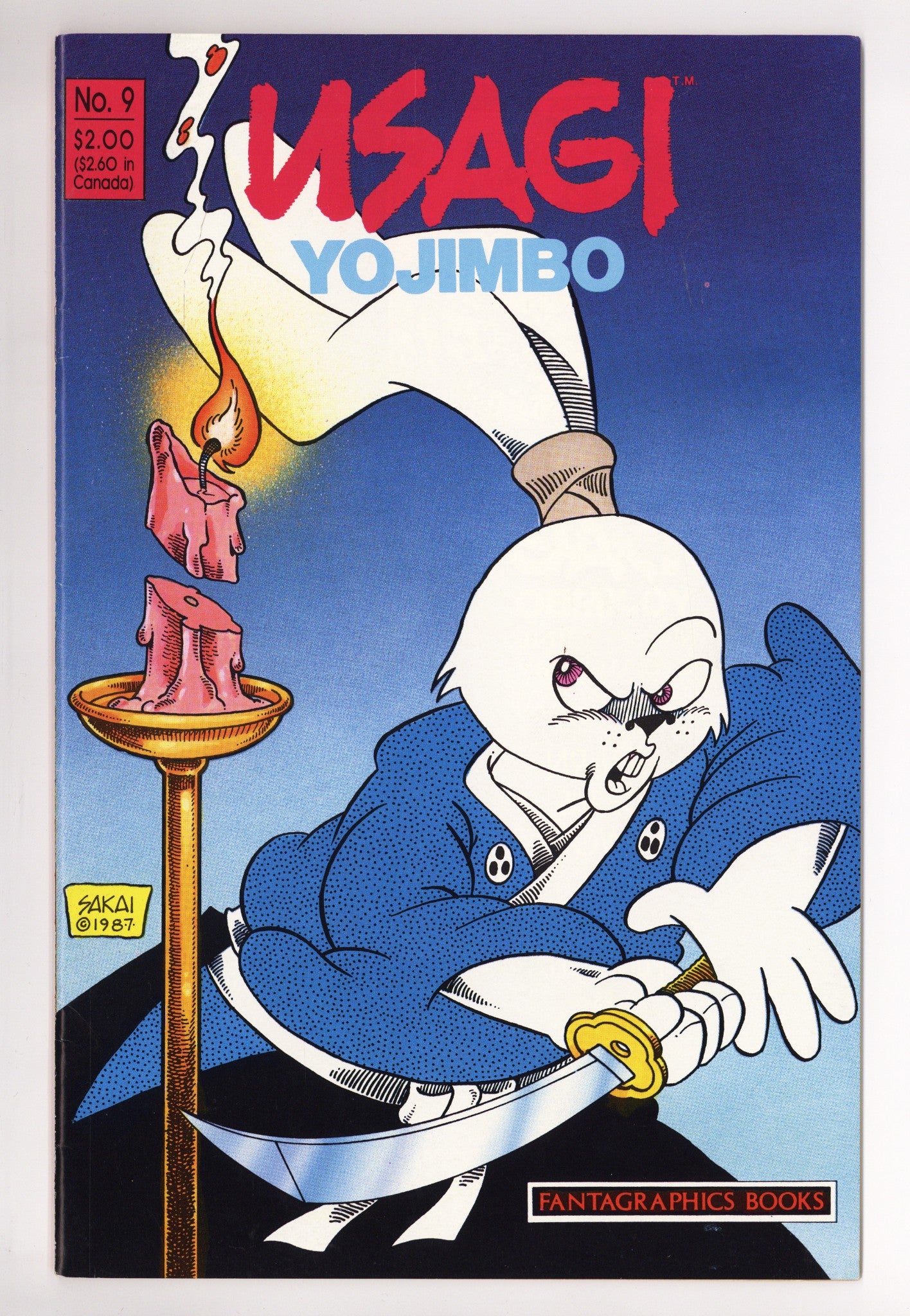 Usagi Yojimbo Vol 1 9 Mid Grade (1988) 