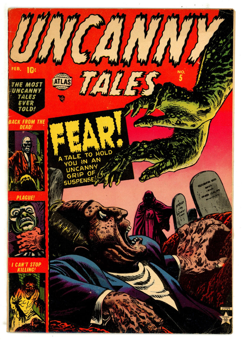 Uncanny Tales Vol 1 5 FN (6.0) (1953) 