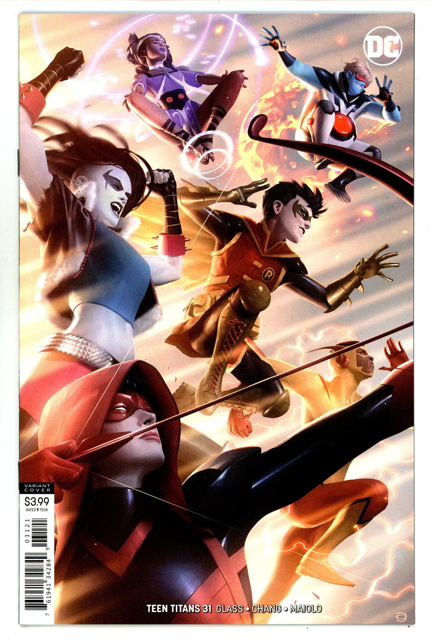 Teen Titans Vol 6 31 High Grade (2019) Garner Variant 