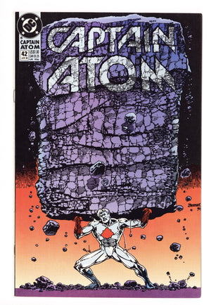 Captain Atom Vol 3 42  VF+ (8.5)   (1990)