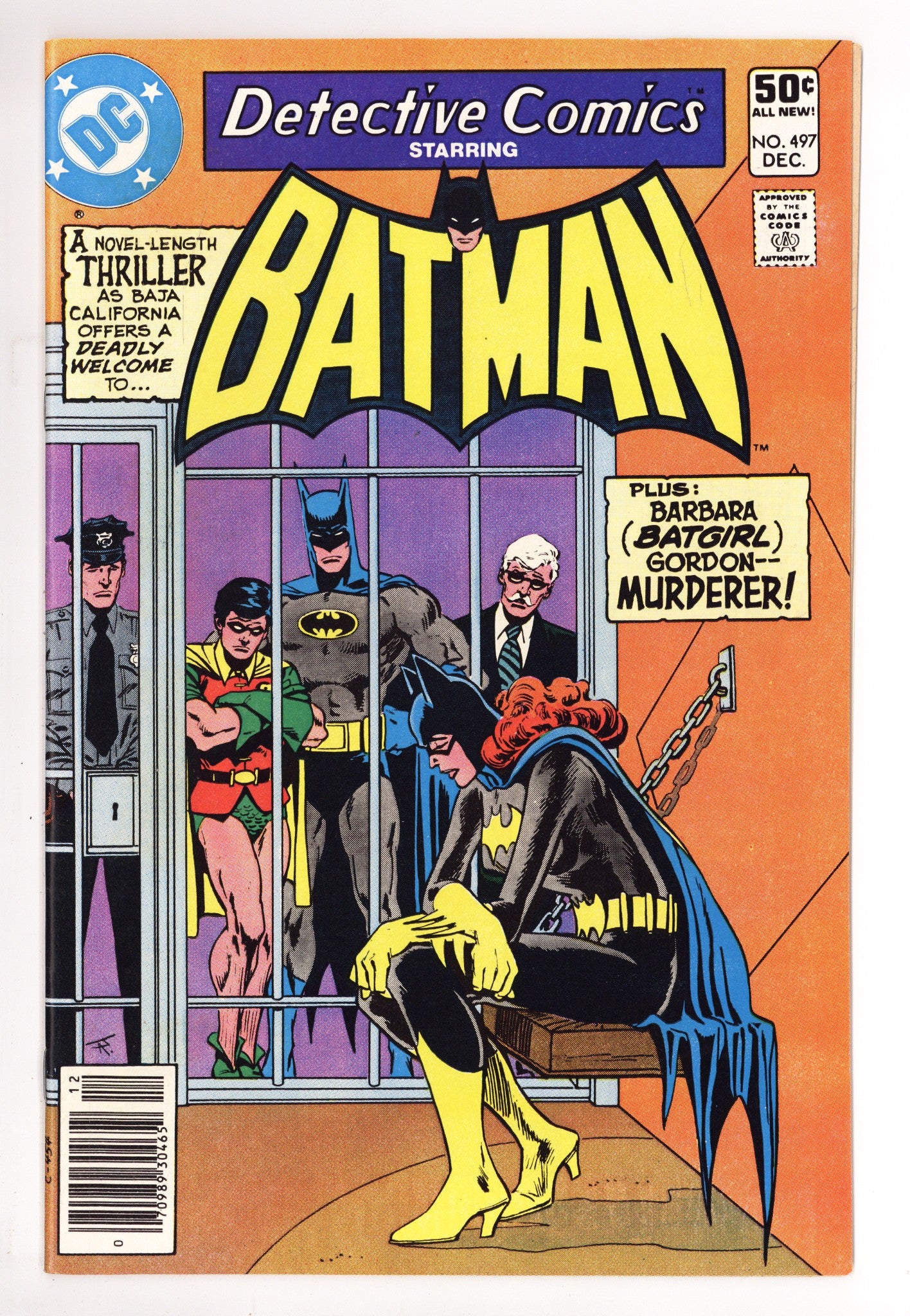 Detective Comics Vol 1 497 VF+ (8.5) (1980) Newsstand 