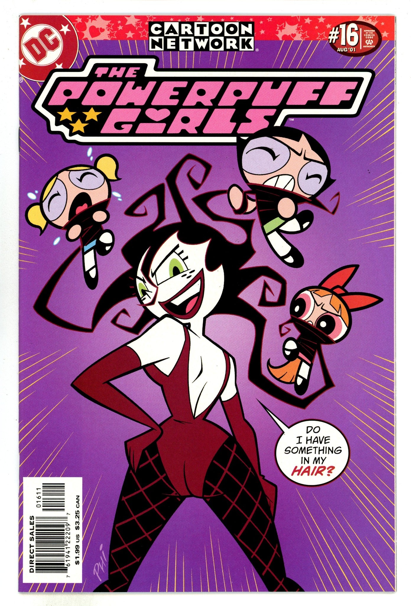 The Powerpuff Girls 16 VF/NM (9.0) (2001) 